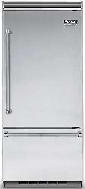 Viking® Professional 5 Series 20.4 Cu. Ft. Stainless Steel Built-In Bottom Freezer Refrigerator-VCBB5363ELSS