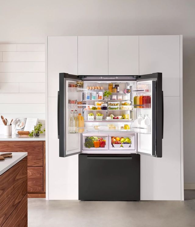 Bosch 800 Series 21.0 Cu. Ft. French Door Bottom Freezer Refrigerator ...