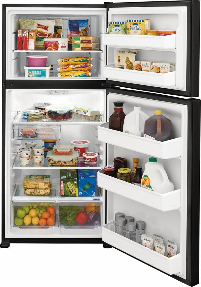 Frigidaire® 18.3 Cu. Ft. Black Top Freezer Refrigerator 2