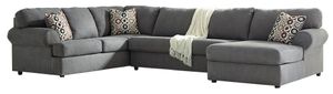 Signature Design by Ashley® Jayceon 3-Piece Steel Sectional with Chaise