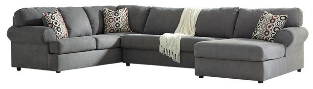 Signature Design by Ashley® Jayceon Steel 3-Piece Sectional with Chaise-0