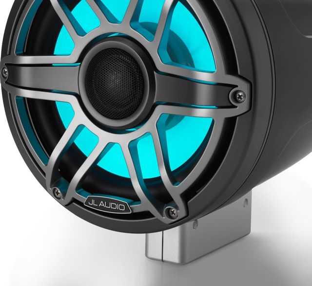 JL Audio® M6 8.8" Marine Enclosed Coaxial Speaker System with Transflective™ LED Lighting 6