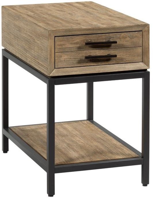 Hammary® Jefferson Brown Chairside Table