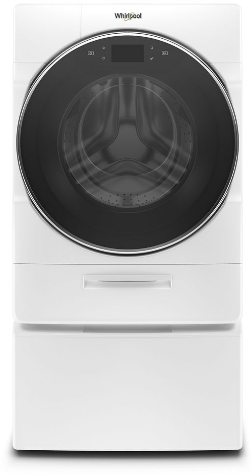 Whirlpool® 5.8 Cu. Ft. White Front Load Washer 2