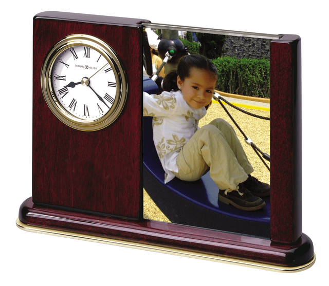 Howard Miller® Portrait Rosewood Hall Caddy Clock 0