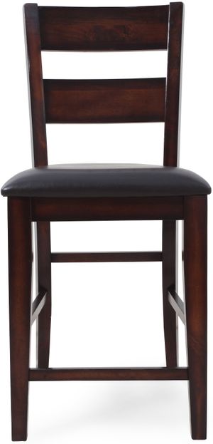 Crown Mark Maldives Brown Counter Height Dining Side Chair
