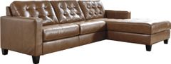 Signature Design by Ashley® Baskove 2-Piece Auburn Right-Arm Facing Sectional with Chaise