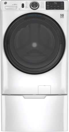 GE® 4.5 Cu. Ft. White Smart Front Load Washer-GFW510SCNWW