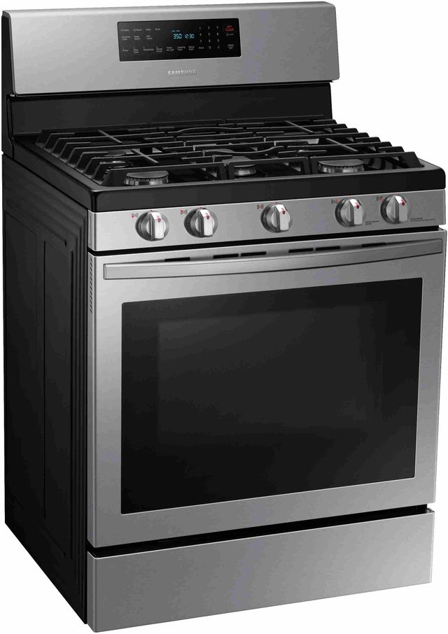 Samsung 30 Stainless Steel Freestanding Gas Range with Air Fry and  Convection