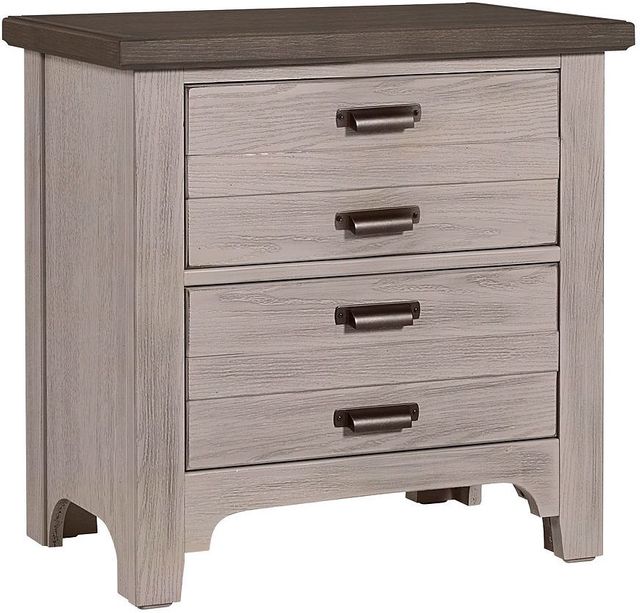 LM Co Home by Vaughan-Bassett Bungalow Dover Grey/Folkstone Nightstand 0
