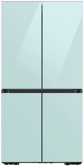 Samsung Bespoke Flex™ 18" Morning Blue Glass French Door Refrigerator Bottom Panel 3