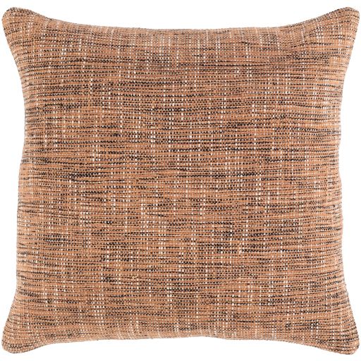 Surya Pluto Camel 22" x 22" Toss Pillow with Polyester Insert 0