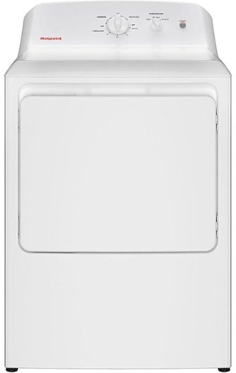 Hotpoint 6.2 Cu. Ft. White Electric Dryer | Shuee's Furniture ...