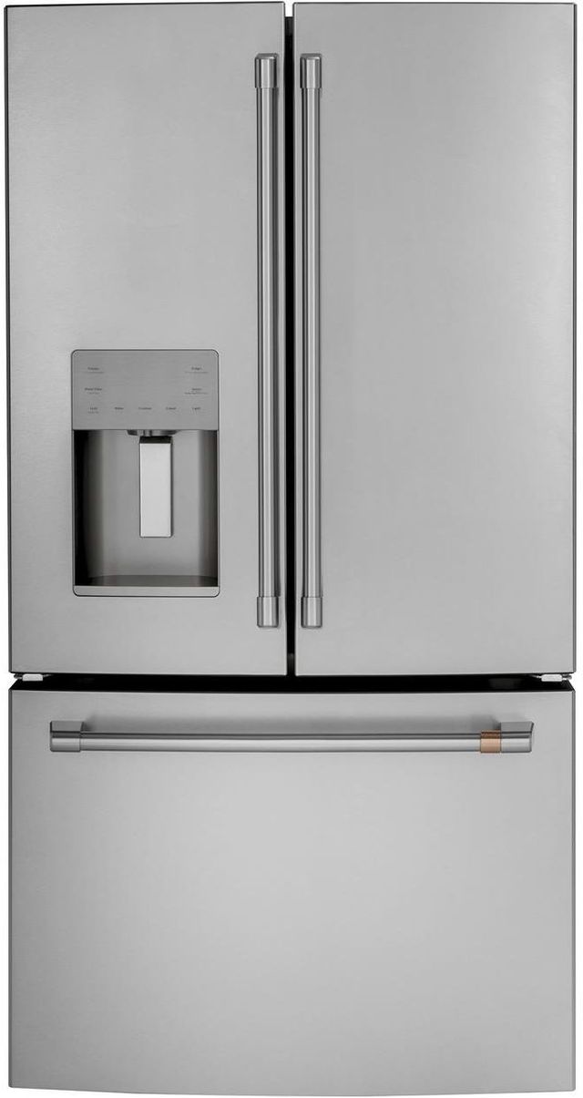 Café™ 25.6 Cu. Ft. Stainless Steel French Door Refrigerator | Stewart ...
