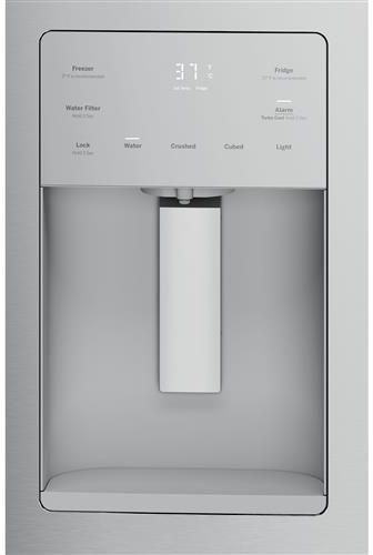 GE® Series 23.8 Cu. Ft. French Door Refrigerator-Stainless Steel 1