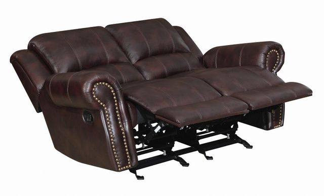 Coaster® Sir Rawlinson 3 Piece Dark Brown Reclining Living Room Set 7