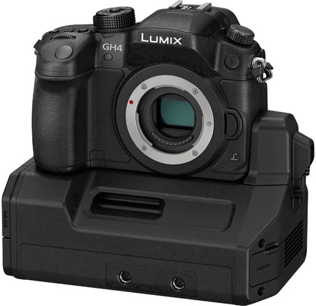 Panasonic® LUMIX GH4 Professional 4K Mirrorless Interchangeable Lens Camera Body 2