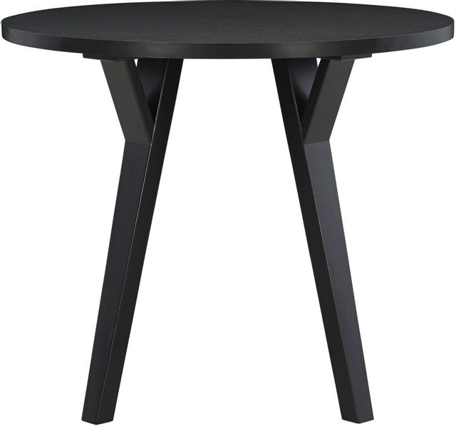 Signature Design By Ashley® Otaska Black Round Dining Table 