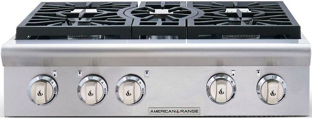 American Range Cuisine 30" Stainless Steel Gas Rangetop-0