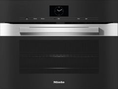 Miele 24" Clean Touch Steel Electric Speed Oven 
