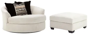 Ashley® Cambri 2-Piece Snow Living Room Chair Set