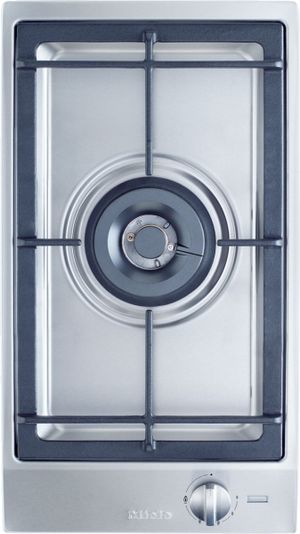 Miele 11" Stainless Steel Natural Gas Cooktop 