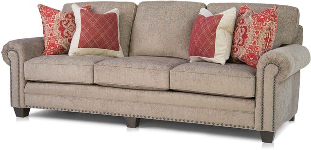 Smith Brothers 235 Collection Brown Sofa 1