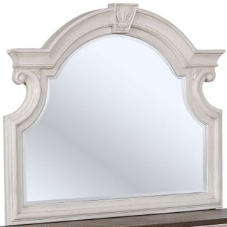 Avalon Furniture B162 White Mirror