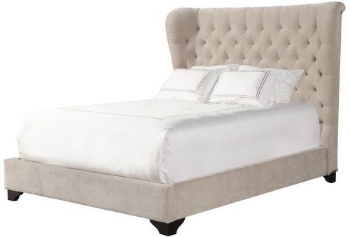 Parker House® Chloe Meringue Queen Panel Bed