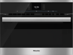 Miele H 6500 BM 24" Clean Touch Steel Speed Oven