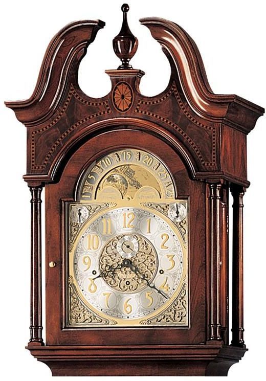 Howard Miller® Taylor Windsor Cherry Grandfather Clock 1