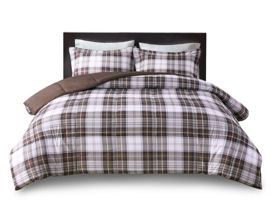 Twin/ Twin Madison Park Essentials Parkston Down Alternative Comforter Mini Set 
