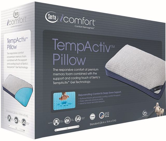 Serta® iComfort TempActiv® Queen Pillow 1