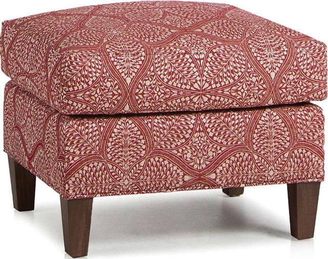 Smith Brothers 961 Collection Red Ottoman