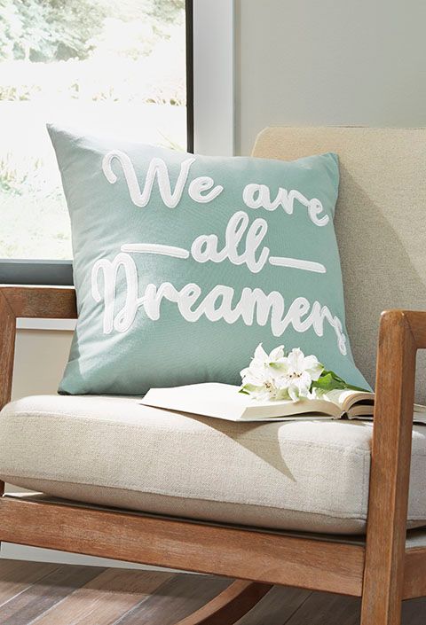 Signature Design by Ashley® Dreamers Set of 4 Slate Blue Pillow-2