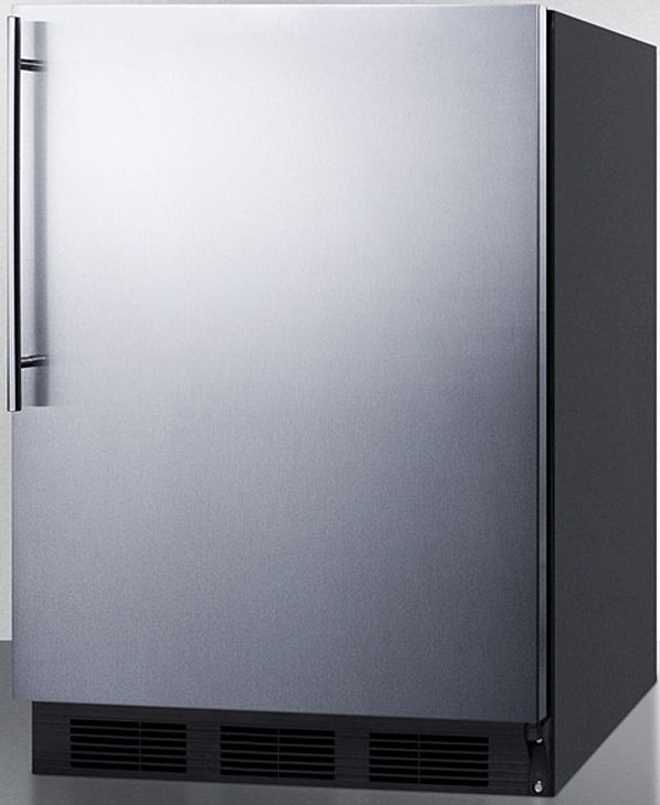 Accucold® by Summit® 5.5 Cu. Ft. Stainless Steel Compact Refrigerator-1
