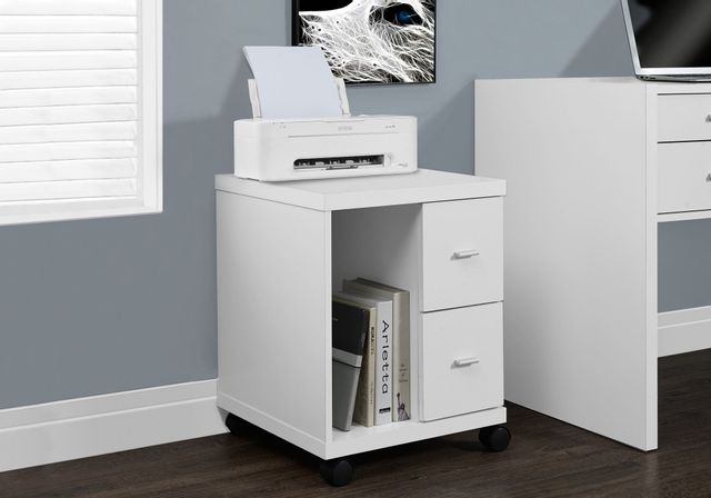 Monarch Specialties Inc. White Office Cabinet 1
