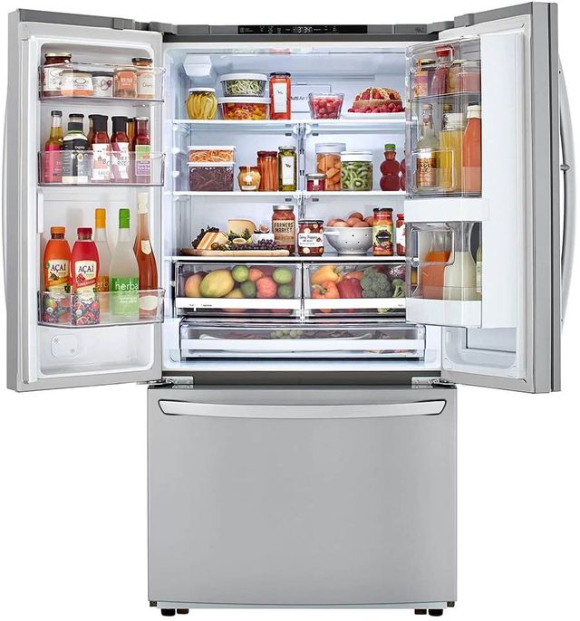 LG 22.8 Cu. Ft. Smudge Resistant Stainless Steel Counter Depth French Door Refrigerator 7