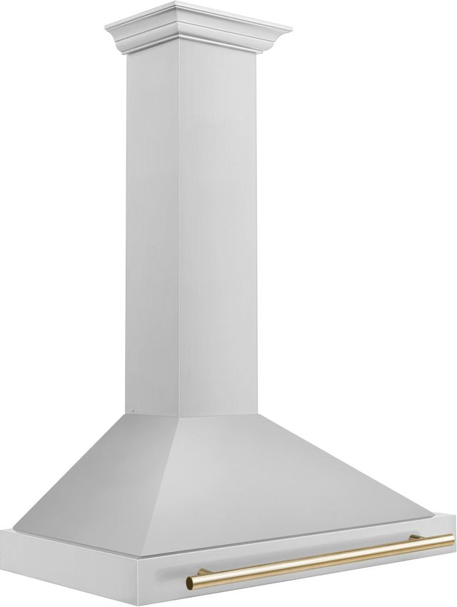 ZLINE 36" Autograph Edition Stainless Steel Wall Mounted Range Hood 2