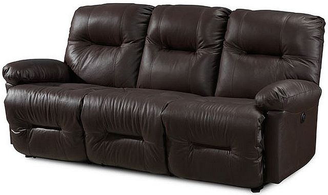 Best Home Furnishings® Zaynah Leather Power Space Saver® Sofa 1