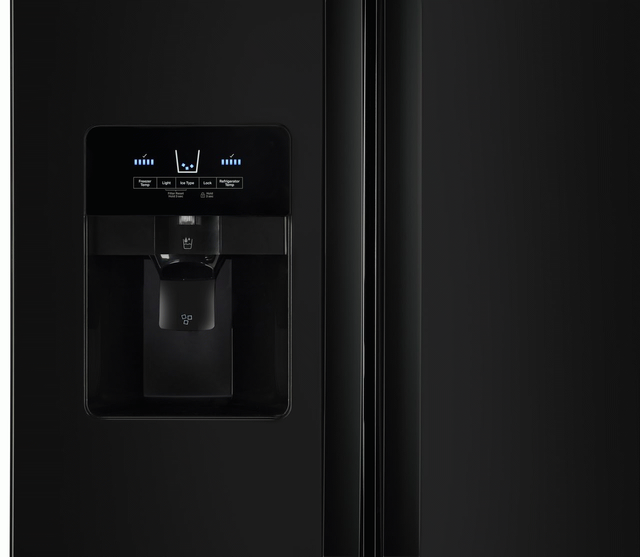 Whirlpool® 24.6 Cu. Ft. Side-by-Side Refrigerator-Black 10