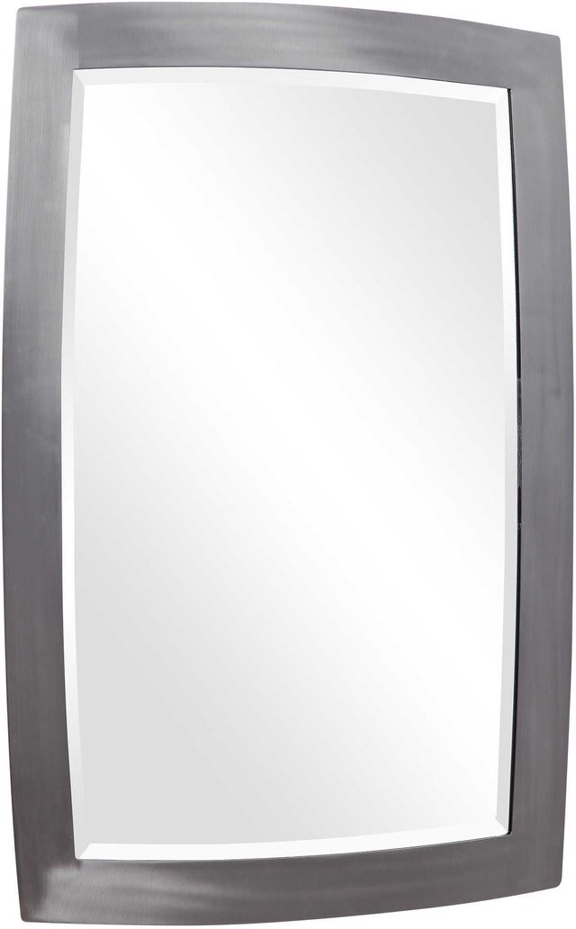 Uttermost® by John Kowalski Haskill Brushed Nickel Mirror-1