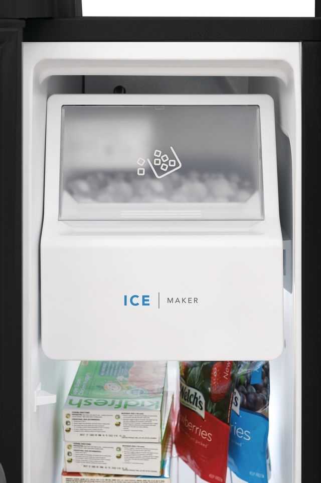 Frigidaire® 25.6 Cu. Ft. Black Side-by-Side Refrigerator 8