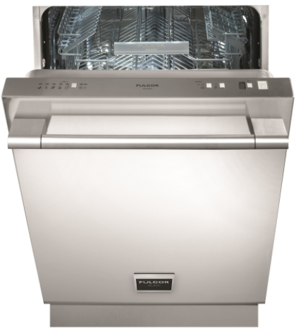 Fulgor® Milano 600 Series PRO 24" Fully Integrated Dishwasher-Stainless Steel