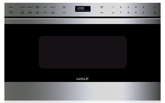 Wolf® 1.2 Cu. Ft. Stainless Steel Built In Microwave Drawers