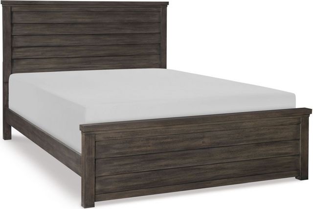 Legacy Kids Teen Bunkhouse Aged Barnwood Queen Panel Bed