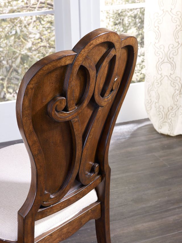Hooker® Furniture Leesburg Brown Upholstered Side Chair 2