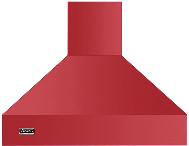 Viking® 5 Series 48" San Marzano Red Professional Chimney Wall Mounted Range Hood