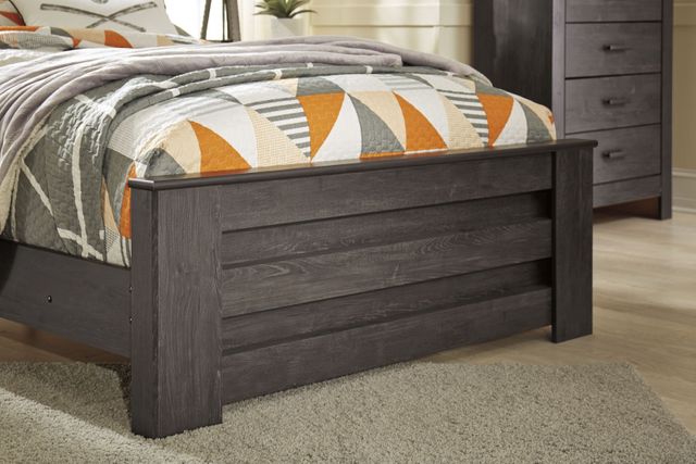Signature Design by Ashley® Brinxton Charcoal Queen Panel Bed 17