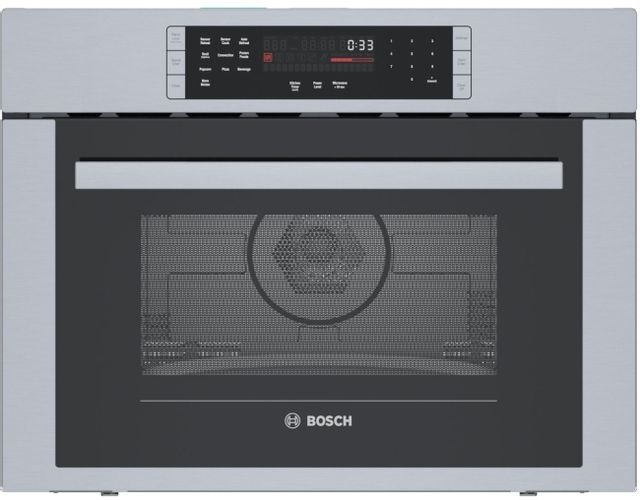 Bosch® 500 Series 1.6 Cu. Ft. Stainless Steel Electric Speed Oven-1
